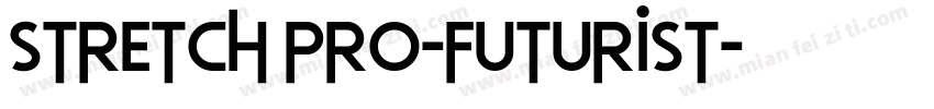 stretch pro-futurist字体转换